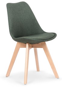 K303 chair, dark green DIOMMI V-CH-K/303-KR-C.ZIELONY