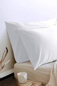 Stewehome Σετ 4 αντι αλλεργικών μαξιλαριών μικροϊνών Λευκό 50x70 cm