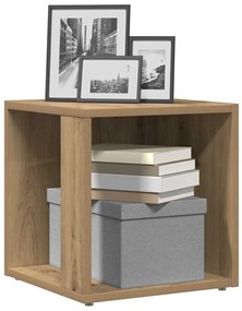 vidaXL Βοηθητικό Τραπέζι Αρτισιανή Δρυς 33x33x34 εκ. Επεξ. Ξύλο