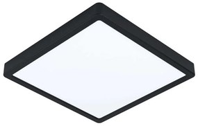 Φωτιστικό Οροφής-Πλαφονιέρα Fueva-Z 98854 28,5x28,5x2,8cm Dimmable Led 19,5W Black Eglo Steel,Plastic