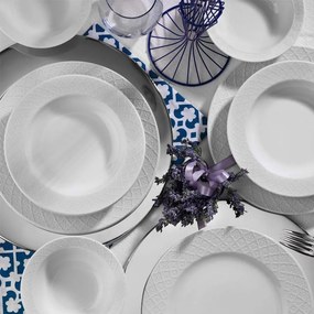 Dinner Set (24 Pieces) IN24Y200 White