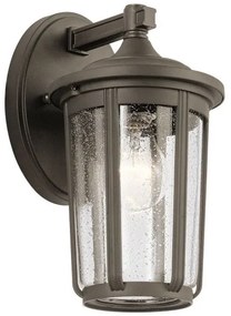 Φανάρι Απλίκα Φωτιστικό Τοίχου 1xE27 IP44 28cm Fairfield Quintiesse Elstead Lighting-QN-FAIRFIELD-M-OZ-Μπρονζέ QN-FAIRFIELD-M-OZ