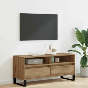 vidaXL Ντουλάπι TV 100 x 34,5 x 44,5 εκ. Artisan Oak