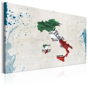 Πίνακας - Map: Italy 90x60