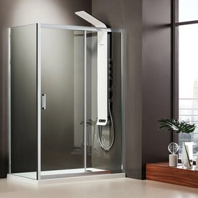 Συρόμενη πόρτα ντουζιέρας Axis Slider SLX-147 - 151-Clean Glass