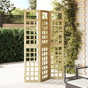 vidaXL Εξωτερική Οθόνη 120x180 cm Μασίφ Ξύλο Πεύκου
