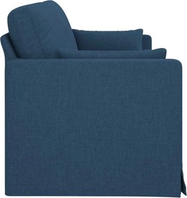 vidaXL Καναπές Μπλε 198 x 78 x 80 εκ ύφασμα