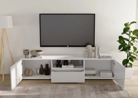 Έπιπλο Τηλεόρασης Ανθρακί Οξειδωμένο 121x43x57