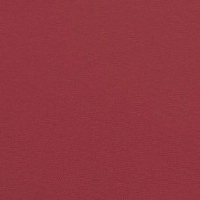 Μαξιλάρια Καρέκλας Κήπου 6τεμ Μπορντό 50x50x3 εκ. Oxford Ύφασμα - Κόκκινο