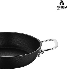 Stewehome Σετ τηγάνι και σαγάνι με επίστρωση τιτανίου Μαύρο