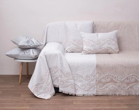 Ριχτάρι Πολυθρόνας 180x180 1572 Beige Anna Riska