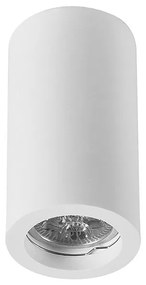 Adeleq Σποτ Γύψινο Οροφής Κύλινδρος Gu10 Φ70- H130mm 21-11014