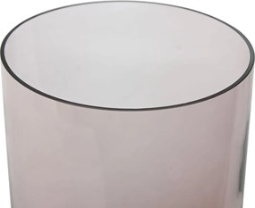 Βάζο Home ESPRIT Δίχρωμα Κρυστάλλινο 15 x 15 x 32 cm