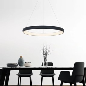 Φωτιστικό Οροφής LED Dimmable Zambelis 2052 Sandy Black