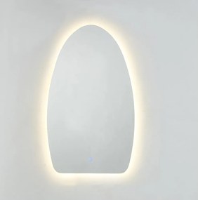 Καθρέφτης επιτοίχιος Nextdeco με φωτισμό led 40x70εκ.