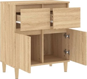 vidaXL Συρταριέρα Sonoma Δρυς 60x35x70 εκ. Επεξεργασμένο Ξύλο