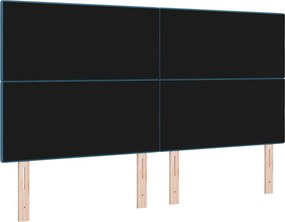 vidaXL Κεφαλάρι Σκούρο Μπλε 180 cm Βελούδο