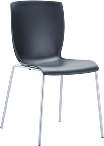 Καρέκλα Siesta Mio-Μαύρο  (6 τεμάχια)