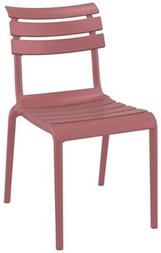 Καρέκλα Helen 20.0775 50x59x84cm Πολυπροπυλένιου Marsala Siesta