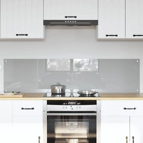 vidaXL Πίσω Πάνελ Κουζίνας 2 pcs Ανοιχτό γκρι 80 x 40 cm
