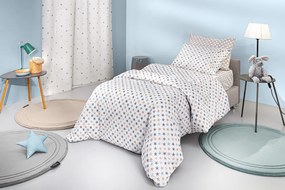 Σετ Σεντόνια 3τμχ Βαμβακερά Παιδικά Μονά 165x250εκ. Cosmos Sky Guy Laroche