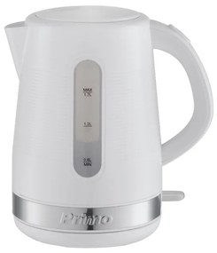 Primo PRCK-40303 Βραστήρας 1.7L 2200W Λευκός-Ιnox