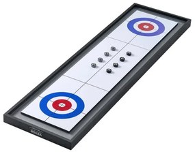 VEVOR 45&quot; Shuffleboard and Curling 2 in 1 Board Game Portable Tabletop Set