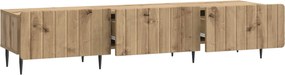 vidaXL Ντουλάπι TV 147 x 34,5 x 32 εκ Artisan Δρυς Επεξεργασμένο Ξύλο
