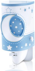 Φως πρίζας Ango Moon LED-Γαλάζιο