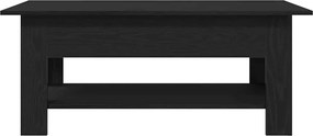 vidaXL Τραπεζάκι σαλονιού Μαύρη Οξυά 102 x 55 x 42 cm
