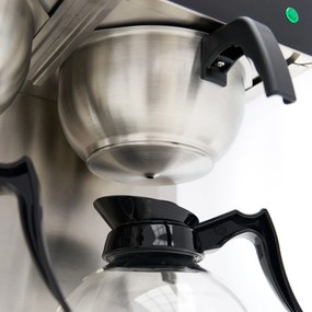 Filter Coffee Maker - Double - 2x 1.8L - with Glass Decanter