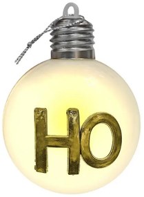 Χριστουγεννιάτικη Μπάλα Με Φως Χρυσό Ho Δ8εκ. Xmas 93-3782