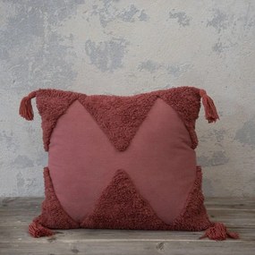 Μαξιλάρι Διακοσμητικό (Με Γέμιση) Amadeo Terracotta Nima 45X45 45x45cm 100% Cotton