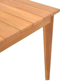 Τραπέζι κήπου Ory Ξύλο Teak σε Φυσικό χρώμα 160x80x75εκ. 160x80x75 εκ.