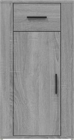 vidaXL Ντουλάπι Γραφείου Γκρι sonoma 40x49x75 εκ. Επεξεργ. Ξύλο