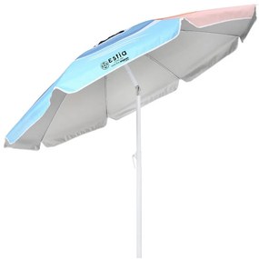Ομπρέλα Θαλάσσης Αλουμινίου Serene Shores 00-26097 Με Προστασία UPF 50+ 2m Multi Estia