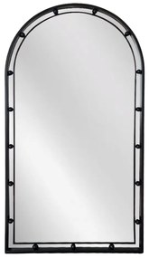 Artekko Dia Μαύρος Μεταλλικός Καθρέπτης Τοίχου (50x3.5x90)cm Artekko 661-2006-BLACK