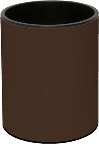 Καλάθι Απορριμμάτων (Φ20x24) Pam & Co 6lt 2024-943 Wenge Matt