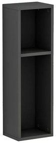 Επιδαπέδια ραφιέρα Racks pakoworld σε γκρι απόχρωση 20x15x65εκ (1 τεμάχια)