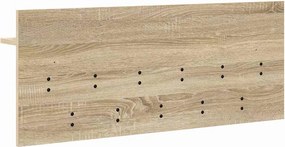 vidaXL Τοίχου Κρεμάστρα Δρύς Sonoma 100 x 40 x 12 εκ
