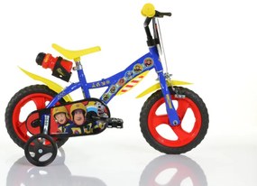 Brandweerman Sam 12 Inch 21 cm Boys Fixed Gear BlueDino