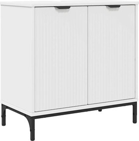 vidaXL Ντουλάπα Νιπτήρα Mπάνιου Λευκό 60,5 x 33,5 x 61 εκ