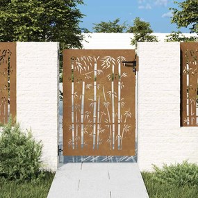 vidaXL Πύλη Κήπου 85 x 150 cm Ατσάλι με Επικάλυψη Πούδρας Κλειδώσιμο
