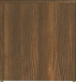 vidaXL Βοηθητικό Τραπέζι Καφέ Δρυς 59x36x38 εκ. Επεξεργασμένο Ξύλο