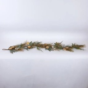 Eurolamp Κλάδα 153cm Με Πορτοκάλια Και Λευκά Διακοσμητικά 600-46113