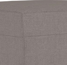 vidaXL Σετ Σαλονιού 3 Τεμαχίων Taupe από Ύφασμα