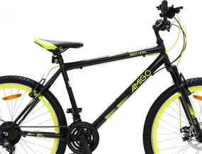 Next Level 26 Inch 47 cm Unisex 21SP Rim Brakes Black/Yellow