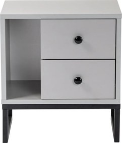 Nightstand Glimmer - Grey, Black Grey
Black