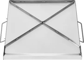 VEVOR 18x16 in Flat Top Griddle Stainless Steel Universal BBQ Grill Pan Cookware