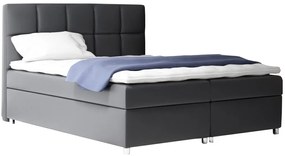 Επενδυμένο κρεβάτι Napoli-Anthraki-160 x 200